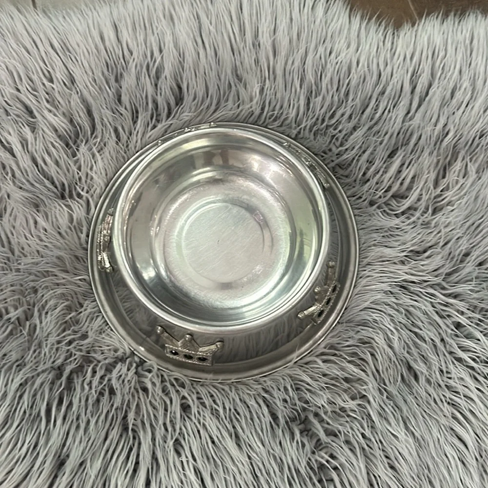 Princess dog bowl